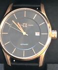 OFFICINA DEL TEMPO MADE IN ITALY OT1033-4300MGMROSE GOLD COLOUR AND BLACK
