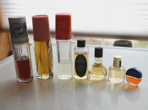 Lot Of 7 Vintage Womens Colognes Navy Avon Jovan Musk Reverie - Picture 1 of 8