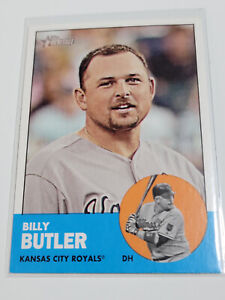 BILLY BUTLER 2012 Topps Heritage #316.  ROYALS