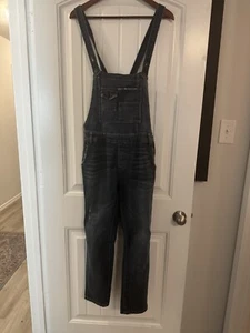Free People Ziggy Blue Denim Overall's Size 28 - Picture 1 of 13