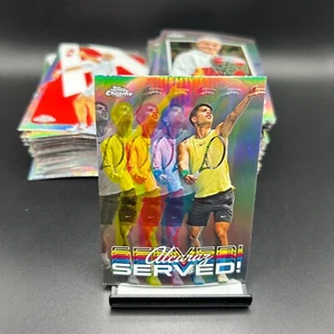2024 Topps Chrome Tennis - Aces, Served, Captured, Grand Slam, Center Court - Bild 1 von 98