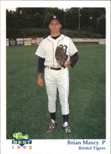 1992 Bristol Tigers Classic/Best #5 Brian Maxcy