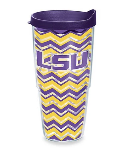 LSU Tigers Tervis 16oz Tumbler-Chevron-Made in USA-New Cover