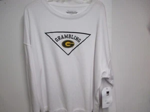 GRAMBLING STATE UNIVERSITY TIGERS WOMENS BLUE 84 "G" LOGO SWEATSHIRT (XL) NWT - Picture 1 of 5