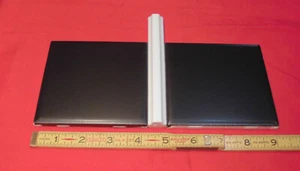 25 pcs. *Gloss White* Ceramic Pencil Liner Sizzle Tiles; 5/8" X 6" Raised Dome - Picture 1 of 12