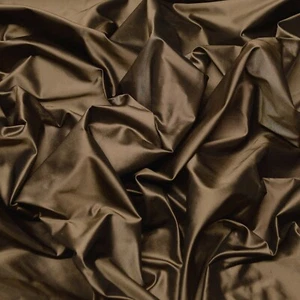 Iridescent Antique Gold 100% Silk Taffeta Fabric, 54" Wide By The Yard (TS-7048) - Picture 1 of 3