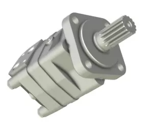 M+S Hydraulische Motor 4 Schrauben Halterung, 1.1/4 Zoll Spline 14T DP12/24 - Bild 1 von 1