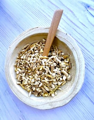 Raíz de ashwagandha orgánico ginseng indio sin pesticidas y aditivos 1 oz, 2 oz, 4 oz Foto 1 de 2