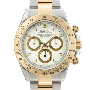 ROLEX Daytona 116523 Ivory Color Dial Warranty 2003 Box/Paper SN/#Y - Picture 1 of 24
