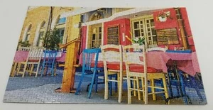 Brunch Munch Eatery Patio 11x18" 500 Pc Puzzle GLUED TOGETHER nonDetachable - Picture 1 of 1