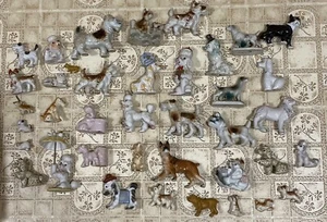Konvolut 39 alte antike Hunde Figuren Sammlung Japan Keramik Porzellan - Bild 1 von 4