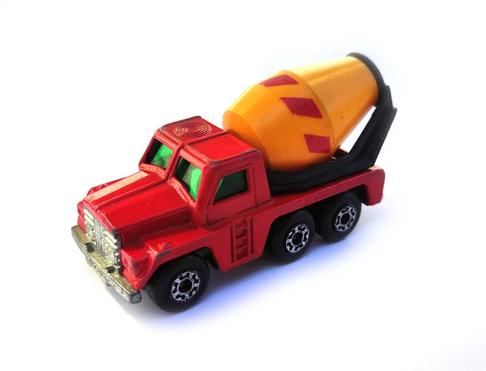 MATCHBOX Cement Truck SUPERFAST # 19 Vintage 1976 Modellino Camion Betoniera - Immagine 1 di 3