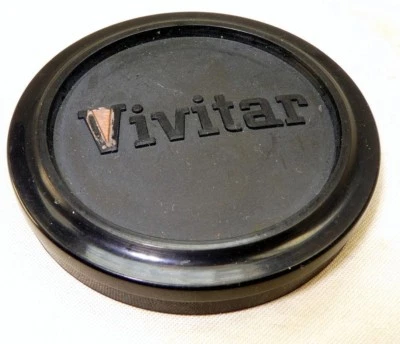 Vivitar 55mm Lens Front Cap Slip on type plastic 57mm ID    - Image 1 of 4