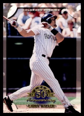1998 Leaf #114 Larry Walker - Image 1 of 2