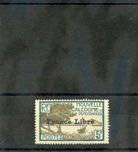 New Caledonia Sc 221 (YT 199) * F-VF LH 1941 5c FRANCE LIBRE 25 $ - Bild 1 von 1