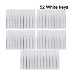 Full Set of Piano Keytops Replace Old Keytops with this 52 White Black Keys Kit