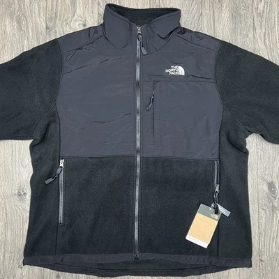 Chaqueta con Capucha The North Face Talla 2XL Mujer Negra Retro Denali TNF Negra $200 Foto 1 de 4