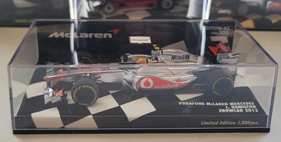 Minichamps 1:43 McLaren Mercedes no. 122 Showcar 2012 Lewis Hamilton - Image 1 of 3