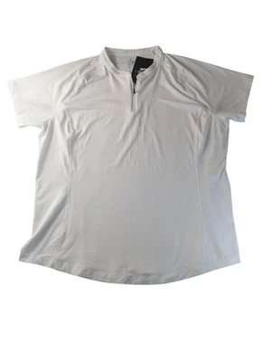 Camisa de golf Slazenger para mujer XL HydroDri UPF30 Tech Blade manga corta cremallera blanca Foto 1 de 4