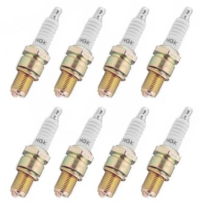 Set of NGK Standard Sparkplug DP7EA-9 8 pcs for Motorcycle - Bild 1 von 1