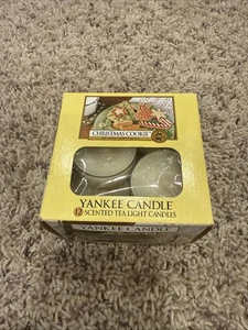 -NUEVO- Vela Yankee ~ Galleta de Navidad ~ 11 velas perfumadas de luz de té ~ LEER - Imagen 1 de 7
