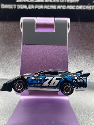 Brandon Overton 2025 ADC 1/64 #76 Dude Wipes Dirt Late Model Diecast DW625M618 - Imagem 1 de 4