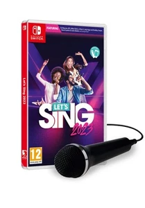 Nintendo Switch - Lets Sing 2023 - Includes x2 Mics - Hits from AU/NZ - Picture 1 of 1
