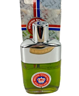 British Sterling Original After Shave 3,8 oz 112 ml Hombres tamaño completo Foto 1 de 4