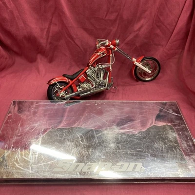 (Read) 2004 Snap On OCC Orange County Choppers 1:10 Scale Die Cast Motorcycle - Image 1 of 4