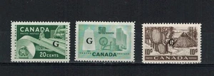 CANADA SCOTT O26,O38,O45 MINT NEVER HINGED - Picture 1 of 1