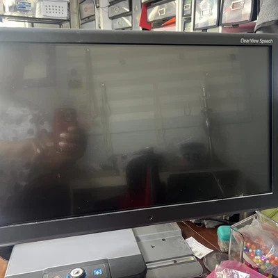 Optelec Clearview HD Speech 24" LCD Vision Magnifier Full Pg OCR +6 MON Warranty - Image 1 of 4