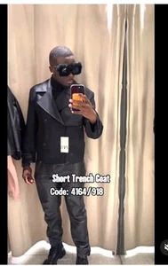 ZARA KALTA TRENCH COAT MEN'S 4164/918/800 - Picture 1 of 11