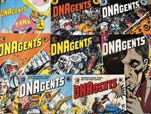 DNAGENTS NUMBER'S 1-6 & 10-11. (8 HEFTE 1983-1984 LOT). - Bild 1 von 17