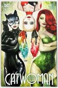 Catwoman #50 Nathan Szerdy Exclusive Variant 2022 Harley Quinn Poison Ivy - Picture 1 of 7