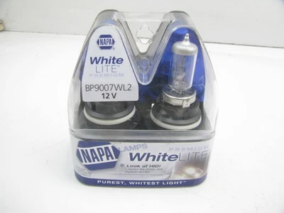 Napa BP9007WL2 White Headlight Headlamp Bulb HB5 9007 12V 65/55W - 2/Pack - Image 1 of 2