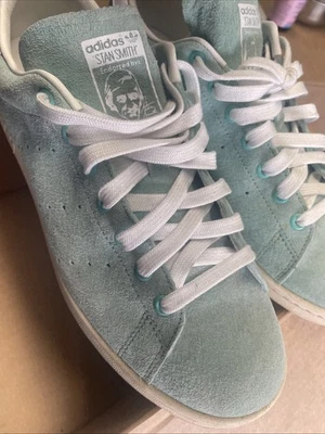 Adidas Stan Smith 2014 Rare Verde Come Nuove Ottime Condizioni Vintage - Immagine 1 di 4