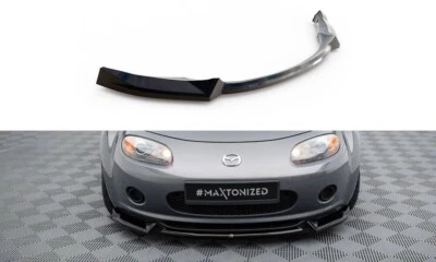 SPLITTER LAMA SOTTOPARAURTI ANTERIORE TUNING PER MAZDA MX5 NC (Mk3) 2005-2009 - Imagen 1 de 3