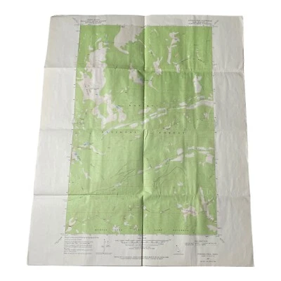 Pyramid Peak Quadrangle Idaho 1969 USGS mapa topográfico serie de 7,5 minutos Foto 1 de 4