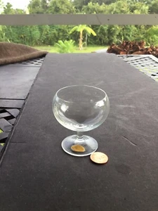 1957 Vintage Moser Club Mini Wine Glass Physiognomic Toasting Barware Wine - Picture 1 of 3