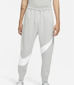 Nike Men's Heather Grey Sportswear Swoosh Tech Fleece Pants DH1023-063 Size XL - Picture 1 of 4