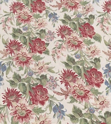Capa de edredom Queen floral Pottery Barn Marla 88”x 92” linho mistura de algodão esgotada - Imagem 1 de 2
