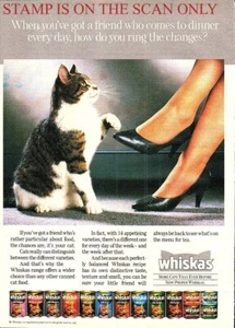 'WHISKAS' Tinned Cat Food ADVERT (2) Vintage Original 1984 Print Ad 703/121 - Picture 1 of 1