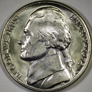 1972-D 5C Jefferson Nickel - Doubled Die Reverse (DDR-001) - Uncirculated - Picture 1 of 8