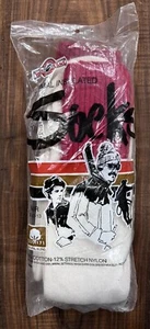 Vintage NOS Iron Clad Thermal Insulated Socks White/Red Full  Sz 10-13  (2 Pair) - Picture 1 of 6