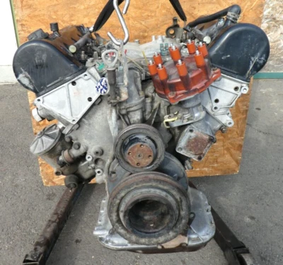 Mercedes Benz C126 W126 Sec 500 V8 Motor without Attachments M117 117965 223-265 - Image 1 of 4