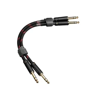 TOPPING TCT1 HIFI Audio Cable Large Three-core 6.35mm Male to Male Balance Cable - Picture 1 of 9