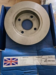 OEM FRONT PAIR Brake Disc FIESTA KA 121 239.5mm 1013581 Heavy Duty Ate (WL) - Picture 1 of 5