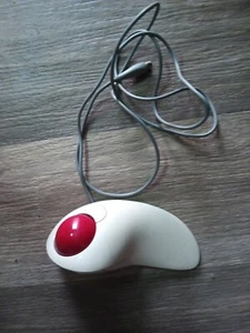 Logitech TrackMan Marble FX PS/2 Wired Track Ball Mouse T-CJ12 804272-1000 - Picture 1 of 8