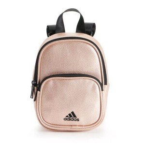 adidas faux leather mini backpack