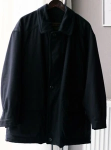 Vintage Mens Coat BUGATTI Size L Wool and Cashmere - Picture 1 of 9